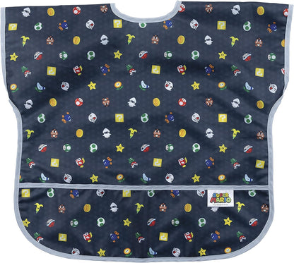 Bumkins Bibs, Baby and Toddler Bibs, Bibs for Girls and Boys, Large for 1-3 Years, Short Sleeve Waterproof Bib for Kids