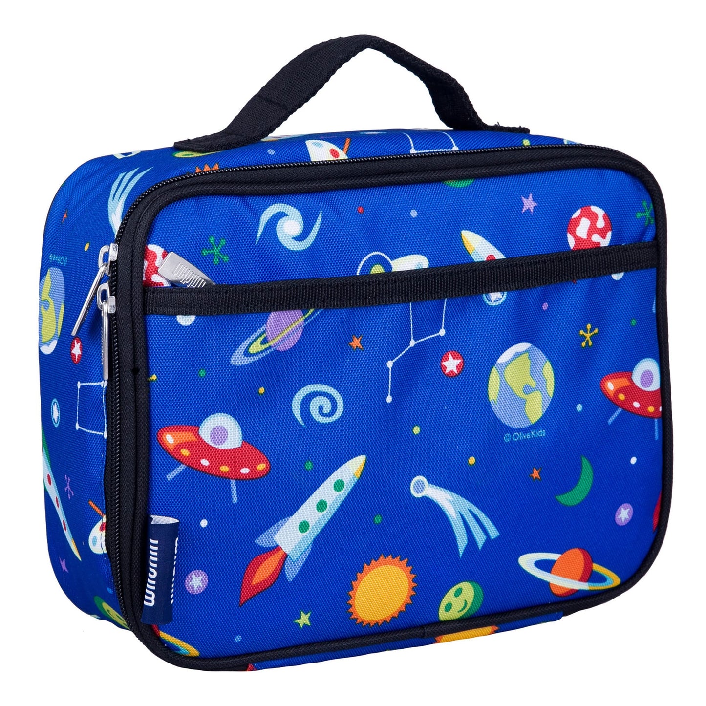Wildkin Kids Insulated Lunch Box Bag for Boys & Girls, Reusable Kids Lunch Box is Perfect for Elementary, Ideal Size for Packing Hot or Cold Snacks for School & Travel Bento Bags (Groovy Mermaids)