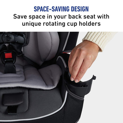 Graco 4Ever DLX 4 in 1 Car Seat, Infant to Toddler Car Seat & TriRide 3 in 1 Car Seat | 3 Modes of Use from Rear Facing to Highback Booster Car Seat, Clybourne