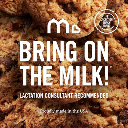 Munchkin Milkmakers Lactation Cookie Bites, Oatmeal Chocolate Chip, 10 Ct