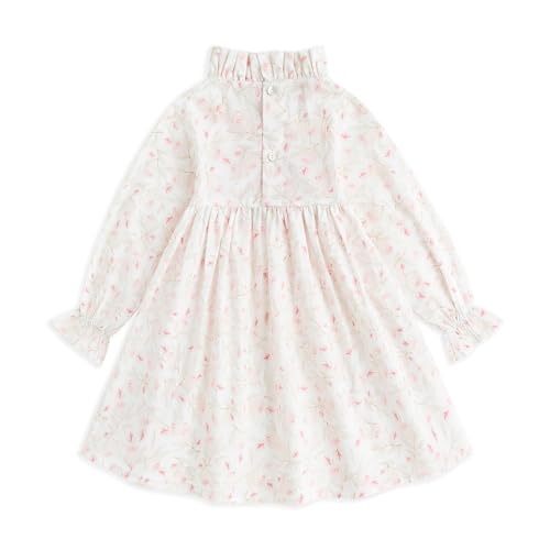 Simplee kids Baby Girls Casual Dresses Toddler Floral Dress Print Sundress Princess Dress