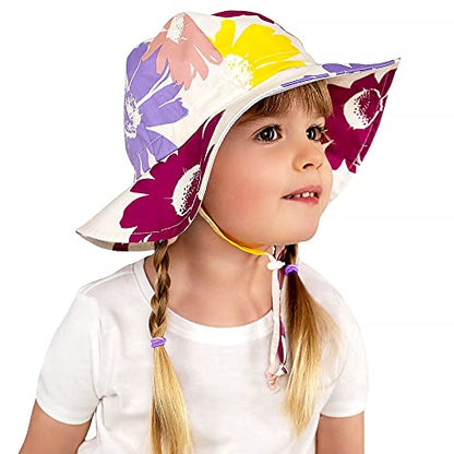 JAN & JUL Breathable Cotton Sun Hat with 50+ UPF Protection