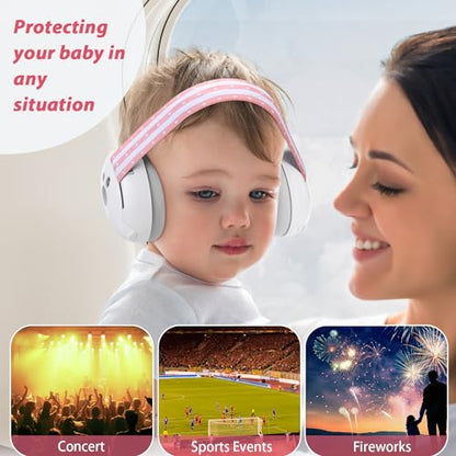 Baby Ear Protection, Noise Cancelling Headphones for Babies and Toddlers Up to 36 Months