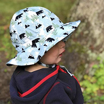 JAN & JUL Breathable Cotton Sun Hat with 50+ UPF Protection