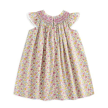 Simplee kids Baby Girls Casual Dresses Toddler Floral Dress Print Sundress Princess Dress