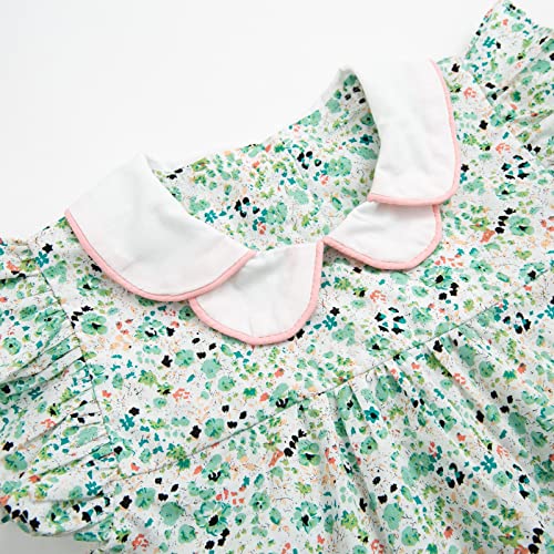 Simplee kids Baby Girls Casual Dresses Toddler Floral Dress Print Sundress Princess Dress