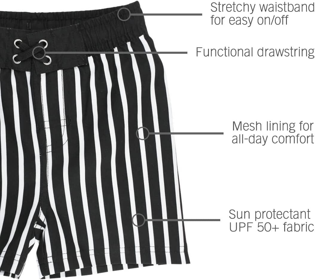 RUGGEDBUTTS Baby/Toddler Boys Swim Trunks