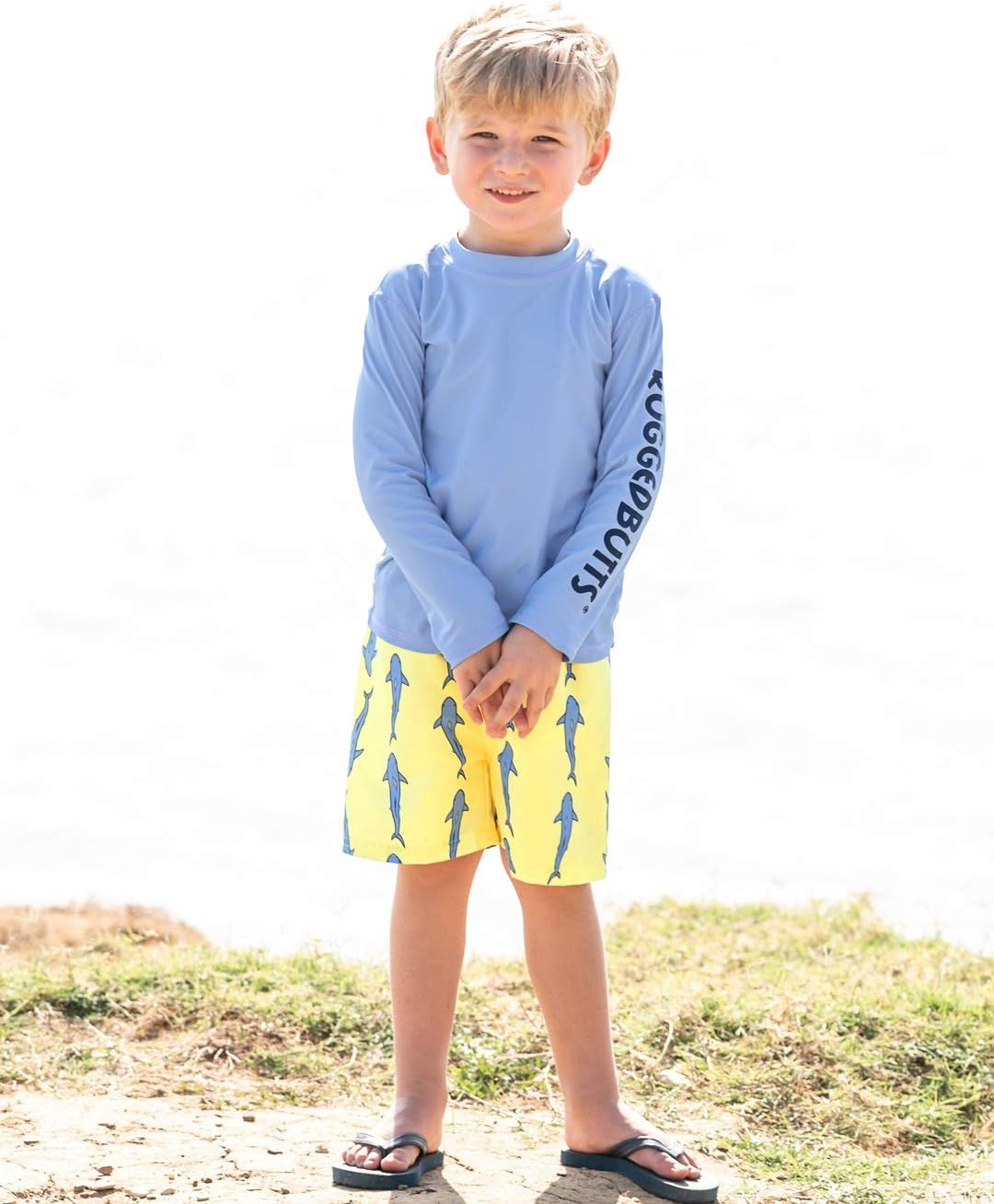 RUGGEDBUTTS Baby/Toddler Boys Swim Trunks