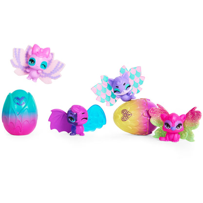 Hatchimals Alive, Easter Eggs Carton Toy with 5 Mini Figures in Self-Hatching Eggs, 11 Accessories, Easter Basket Stuffers for Girls & Boys Ages 3+