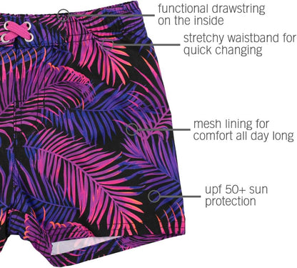 RUGGEDBUTTS Baby/Toddler Boys Swim Trunks