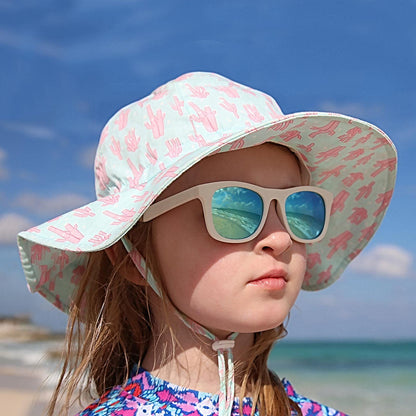 JAN & JUL Breathable Cotton Sun Hat with 50+ UPF Protection