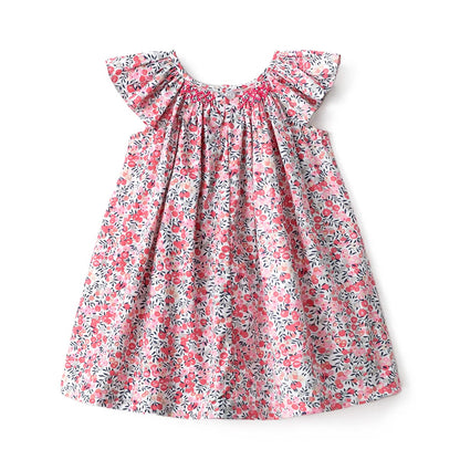 Simplee kids Baby Girls Casual Dresses Toddler Floral Dress Print Sundress Princess Dress