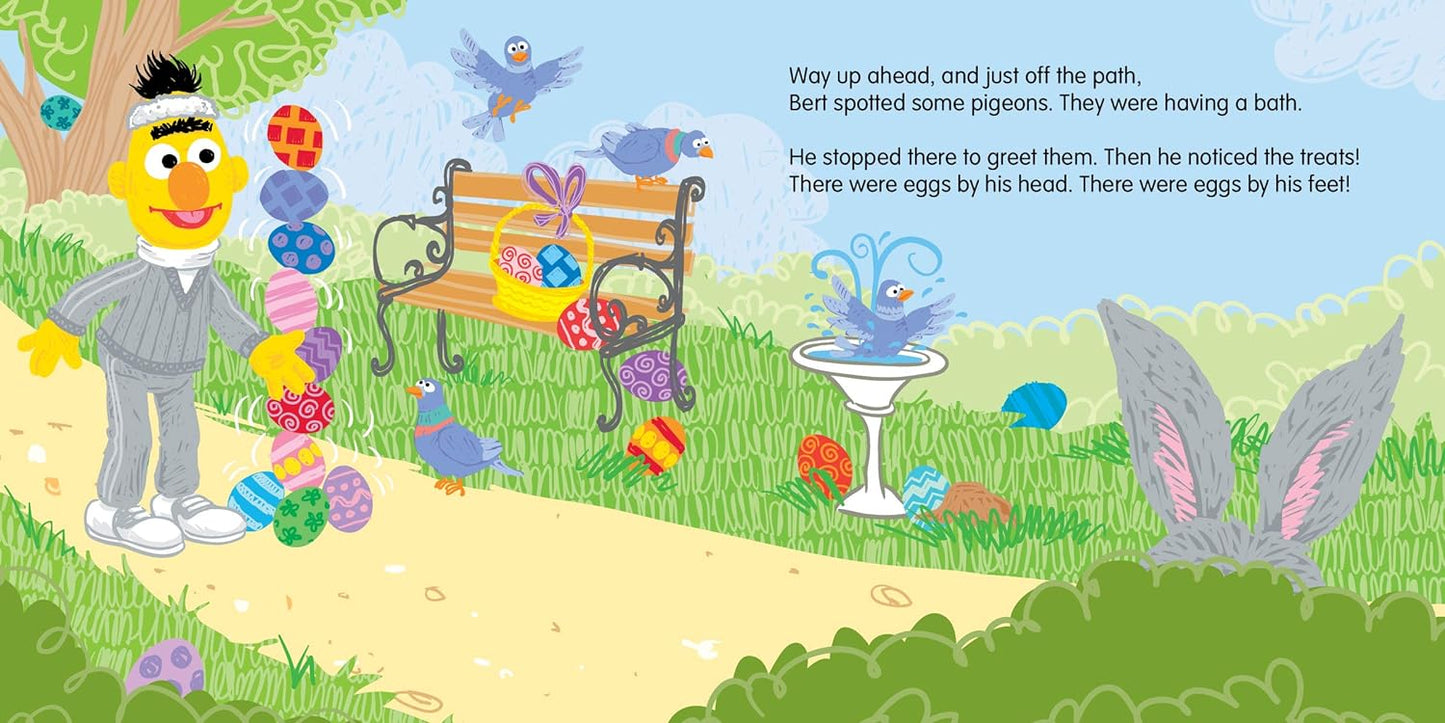 The Great Easter Race!: An Egg-straordinary Spring Story with Elmo, Cookie Monster, and Friends! (Sesame Street Scribbles)