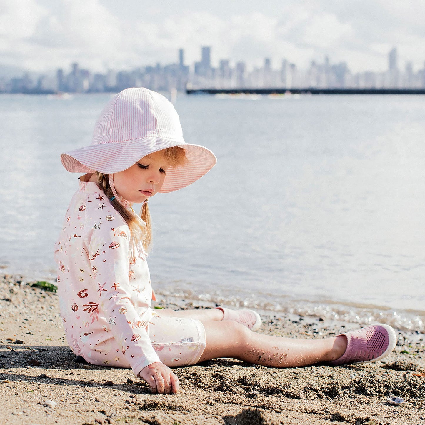 JAN & JUL Breathable Cotton Sun Hat with 50+ UPF Protection