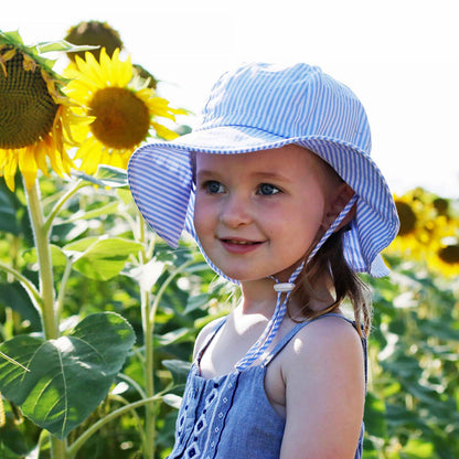 JAN & JUL Breathable Cotton Sun Hat with 50+ UPF Protection