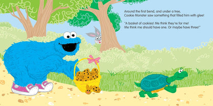 The Great Easter Race!: An Egg-straordinary Spring Story with Elmo, Cookie Monster, and Friends! (Sesame Street Scribbles)