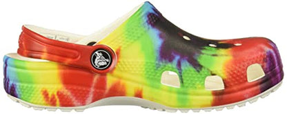 Crocs Kids' Classic Tie Dye Clogs (Little Kid/Big Kid)