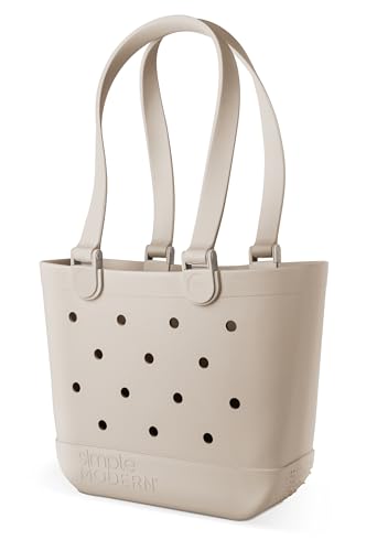 Simple Modern Beach Bag Rubber Tote