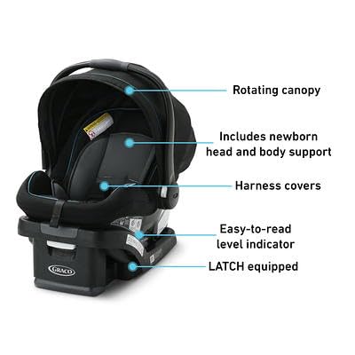 Graco SnugRide 35 Lite LX Infant Car Seat, Studio