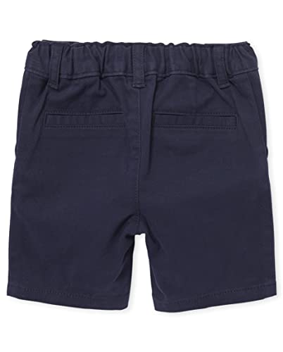 The Children's Place Baby Girls and Toddler Girls Chino Shorts, Sandy/Tidal, 2T