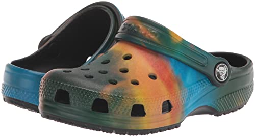 Crocs Kids' Classic Tie Dye Clogs (Little Kid/Big Kid)