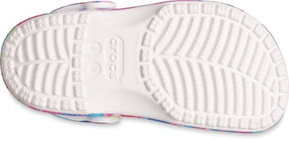 Crocs Kids' Classic Tie Dye Clogs (Little Kid/Big Kid)