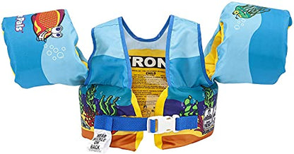 Body Glove Paddle Pals Life Jacket - The Safest Patented U.S. Coast Guard Approved Kids Swim Vest 33-55 LBS