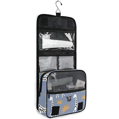 senya Hanging Travel Toiletry Bag Kit Makeup Case Cosmetics Organizer for Men Women