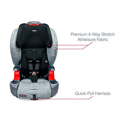 Britax Grow with You ClickTight Harness-2-Booster Car Seat, Cool N Dry - Cool Flow Moisture Wicking Fabric