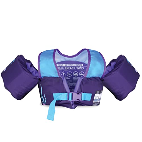 Body Glove Paddle Pals Life Jacket - The Safest Patented U.S. Coast Guard Approved Kids Swim Vest 33-55 LBS