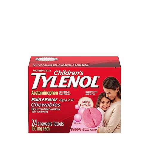 Tylenol Children's Chewable, Grape, 24 Count