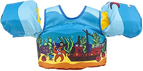 Body Glove Paddle Pals Life Jacket - The Safest Patented U.S. Coast Guard Approved Kids Swim Vest 33-55 LBS