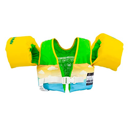 Body Glove Paddle Pals Life Jacket - The Safest Patented U.S. Coast Guard Approved Kids Swim Vest 33-55 LBS