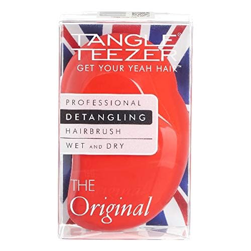 Tangle Teezer The Fine and Fragile Detangling Brush, Dry and Wet Hair Brush Detangler for Color-Treated, Fine and Fragile Hair, Mint Violet