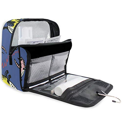 senya Hanging Travel Toiletry Bag Kit Makeup Case Cosmetics Organizer for Men Women