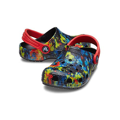 Crocs Kids' Classic Tie Dye Clogs (Little Kid/Big Kid)