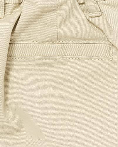 The Children's Place Baby Girls and Toddler Girls Chino Shorts, Sandy/Tidal, 2T