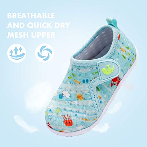 FEETCITY Baby Boys Girls Water Sport Shoes Barefoot Kids Aqua Socks Quick-Dry Beach Swim Pool Shoes