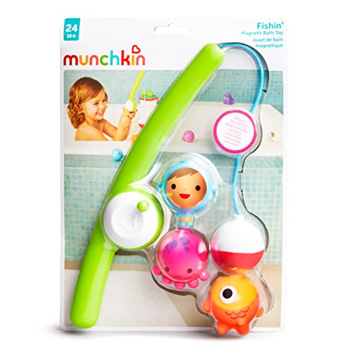 Munchkin® Fishin'™ Magnetic Baby and Toddler Bath Toy, 4pc Set