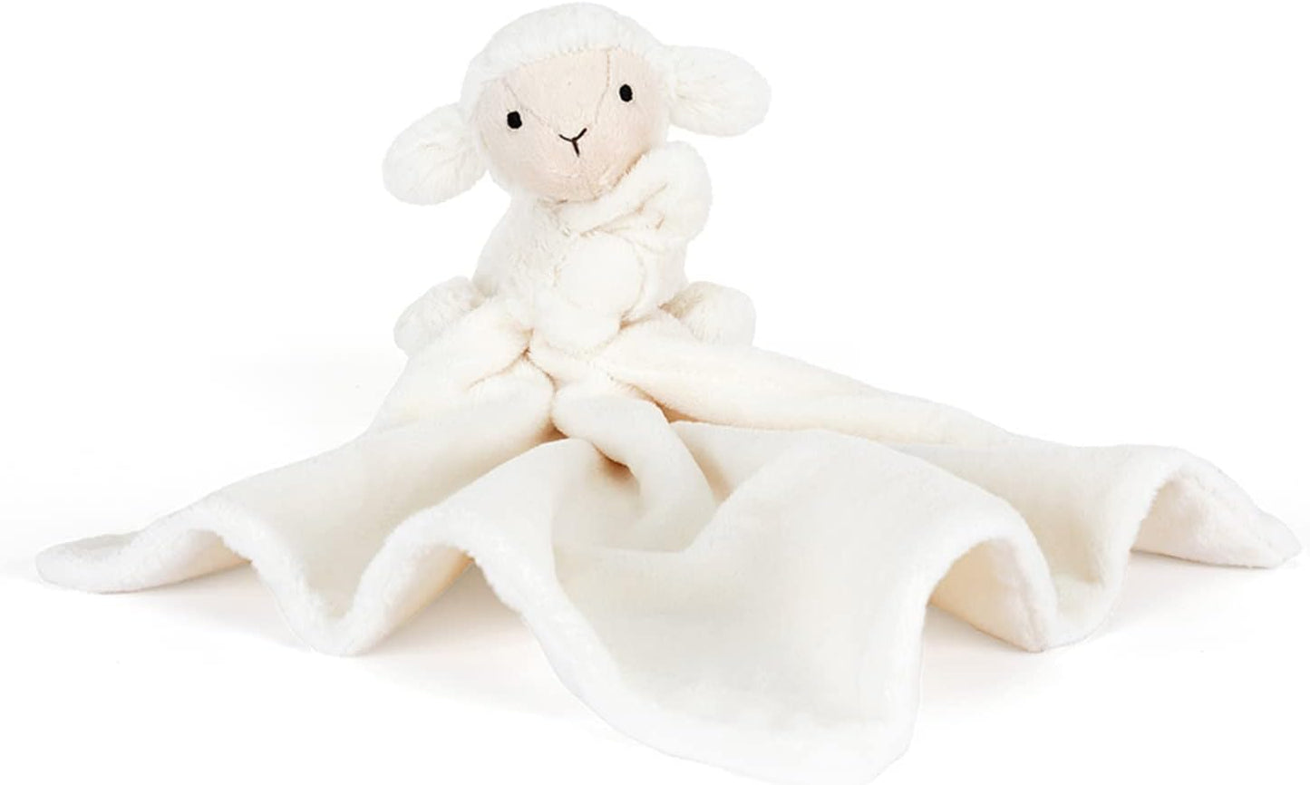 Jellycat Bashful Lamb Baby Stuffed Animal Security Blanket