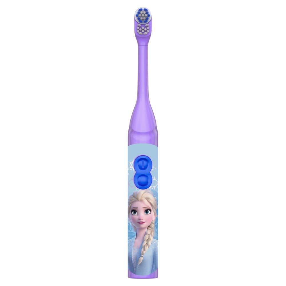 Oral-B Kids Battery Power Electric Toothbrush Featuring Disney's Frozen for Children and Toddlers age 3+, Soft (Characters May Vary)