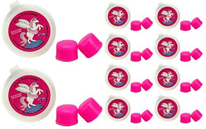 PUTTY BUDDIES Floating Earplugs 10-Pair Pack - Soft Silicone Ear Plugs for Swimming & Bathing - Invented by Physician - Keep Water Out - Premium Swimming Earplugs - Doctor Recommended (Assorted)