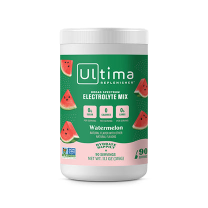 Ultima Replenisher Hydration Electrolyte Powder- 90 Servings- Keto & Sugar Free- Feel Replenished, Revitalized- Naturally Sweetened- Non- GMO & Vegan Electrolyte Drink Mix- Pink Lemonade