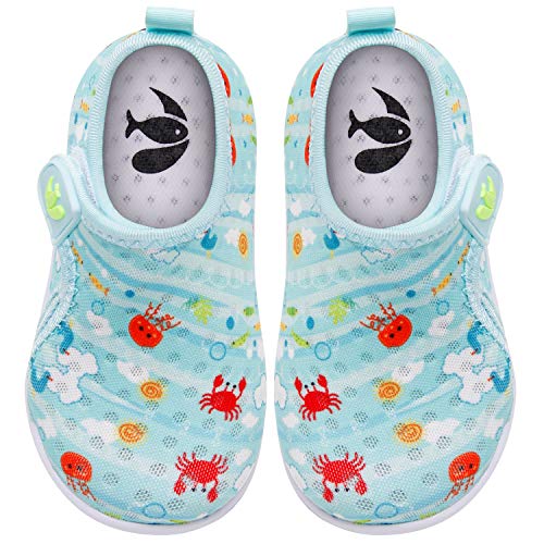 FEETCITY Baby Boys Girls Water Sport Shoes Barefoot Kids Aqua Socks Quick-Dry Beach Swim Pool Shoes