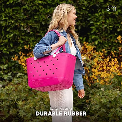 Simple Modern Beach Bag Rubber Tote