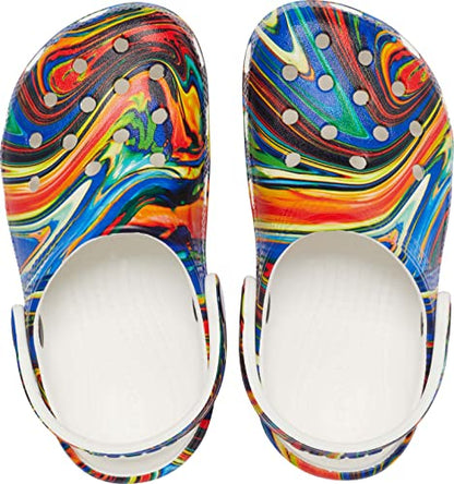 Crocs Kids' Classic Tie Dye Clogs (Little Kid/Big Kid)