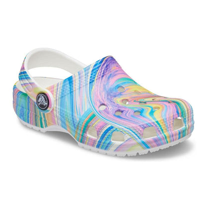 Crocs Kids' Classic Tie Dye Clogs (Little Kid/Big Kid)