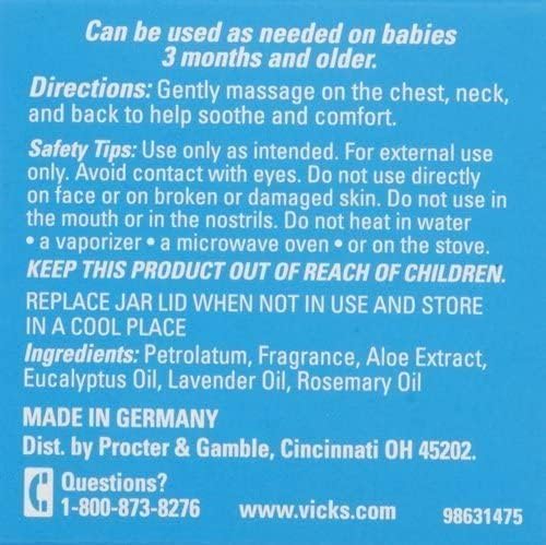 Vicks BabyRub Soothing Vapor Ointment - 1.76 oz