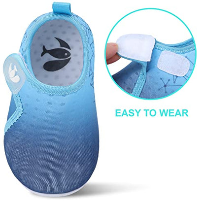 FEETCITY Baby Boys Girls Water Sport Shoes Barefoot Kids Aqua Socks Quick-Dry Beach Swim Pool Shoes