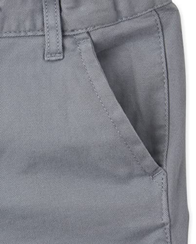 The Children's Place Baby Boys' and Toddler Stretch Chino Pants, Flax Single, 2T